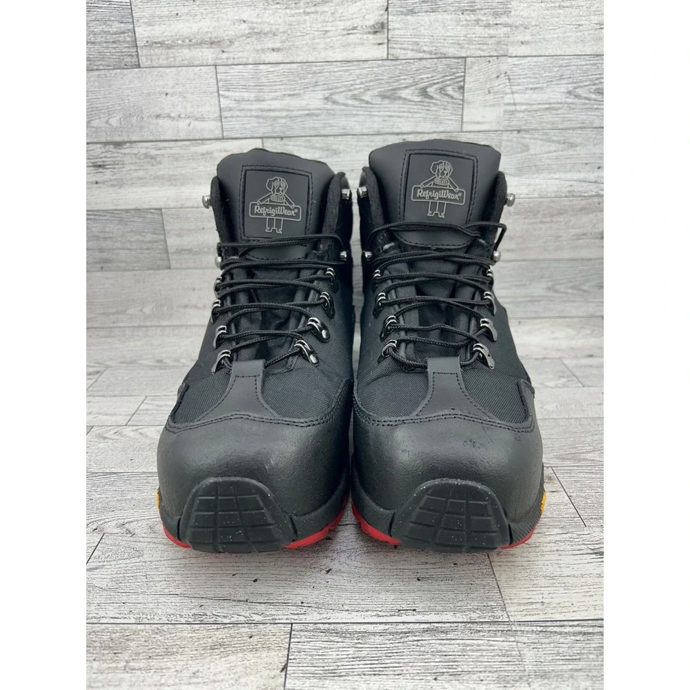 RefrigiWear 136CR Men Waterproof Work‎ Boots Black Vibram ASTM F2413-18 Size 10